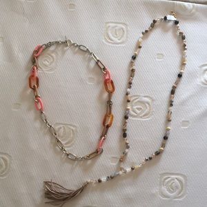 2 necklaces - Ann Taylor and NWT